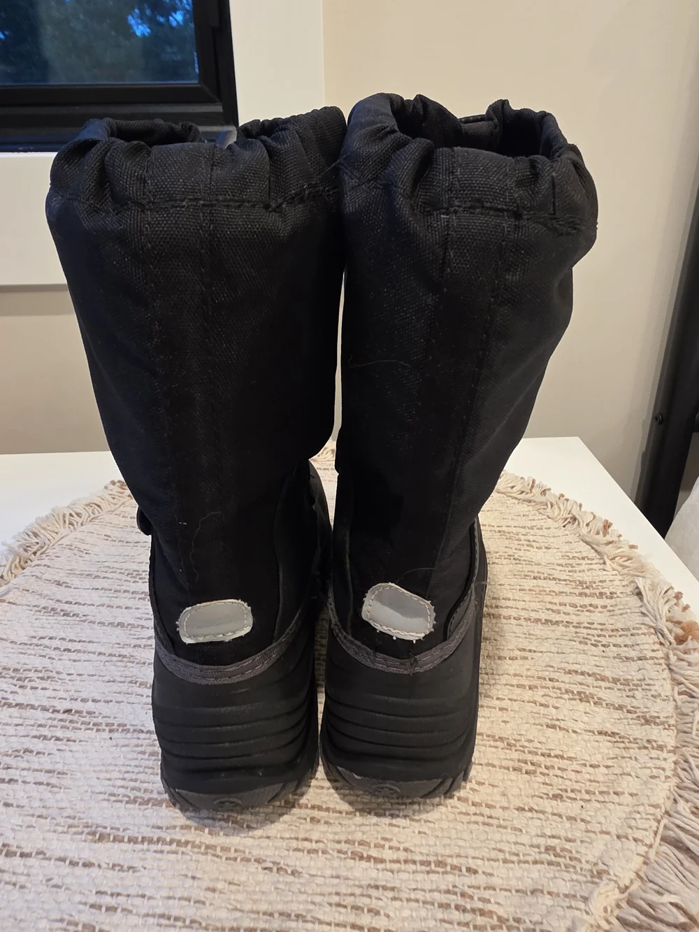 Kamik Kids 4Y Black Snow Boots - Waterproof Winter Footwear